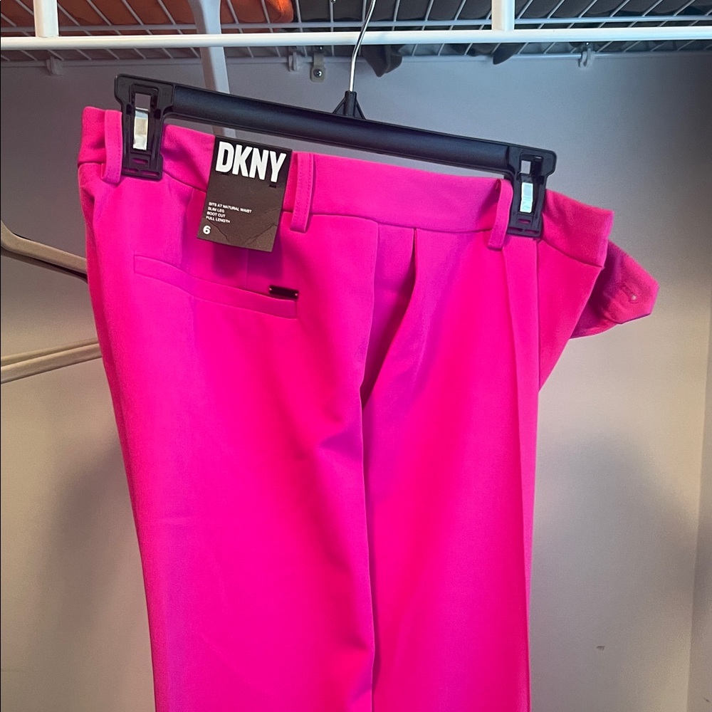 DKNY Fuchsia Pants - Picture 4 of 4